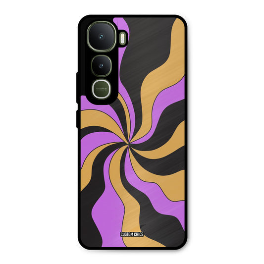 Wavy Stripes Vivo Y400 Mobile Back Cover - Aesthetic PrintShield Case