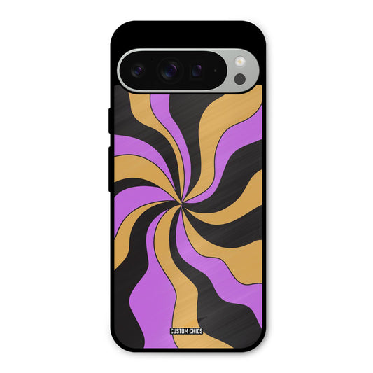 Wavy Stripes Google Pixel 9 Pro XL Mobile Back Cover - Aesthetic PrintShield Case