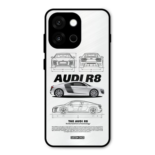 White Supercar Oneplus 13s Mobile Back Cover - Car&Bike PrintShield Case