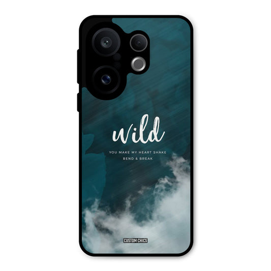 Wild Cloud Vivo X200 FE Mobile Back Cover - Typography PrintShield Case