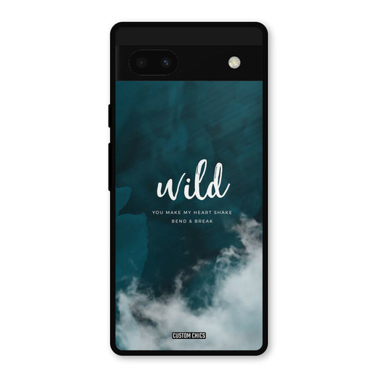Wild Cloud Google Pixel 6a Mobile Back Cover - Typography PrintShield Case