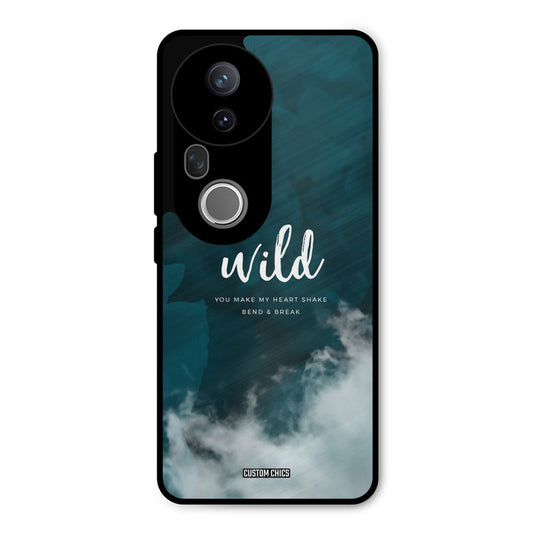 Wild Cloud Vivo T4 Ultra Mobile Back Cover - Typography PrintShield Case