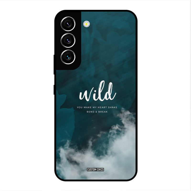 Wild Cloud Samsung Galaxy S22 Mobile Back Cover - Typography PrintShield Case