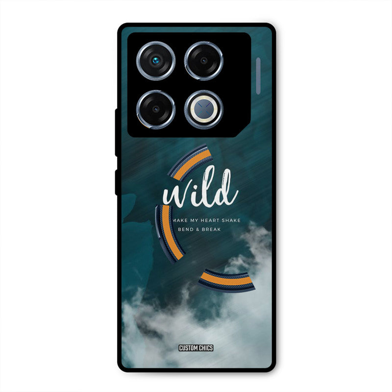 Wild Cloud Infinix GT 20 Pro Mobile Back Cover - Typography PrintShield Case