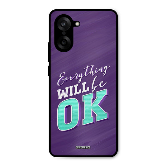 Will Be Ok Oneplus Nord CE5 Mobile Back Cover - Typography PrintShield Case
