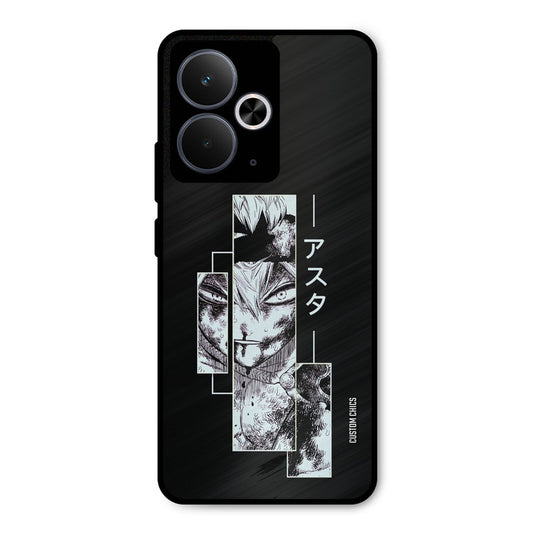 Wounded Asta Realme 14T Mobile Back Cover - Anime PrintShield Case