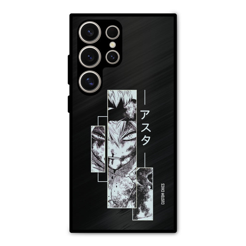 Wounded Asta Samsung Galaxy S24 Ultra Mobile Back Cover - Anime PrintShield Case