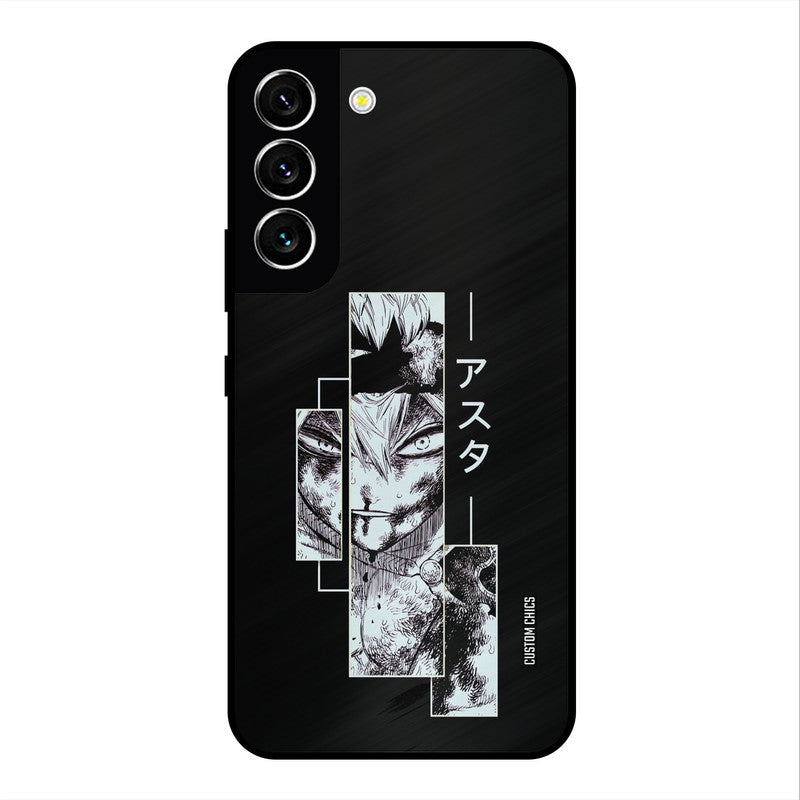 Wounded Asta Samsung Galaxy S22 Mobile Back Cover - Anime PrintShield Case