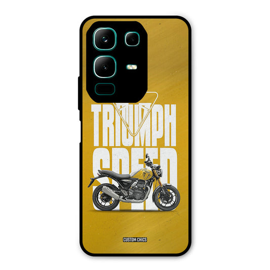 Yellow Cruiser Infinix Note 50x Mobile Back Cover - Car&Bike PrintShield Case