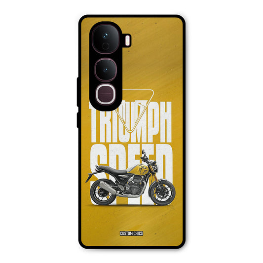 Yellow Cruiser Vivo Y400 Pro Mobile Back Cover - Car&Bike PrintShield Case