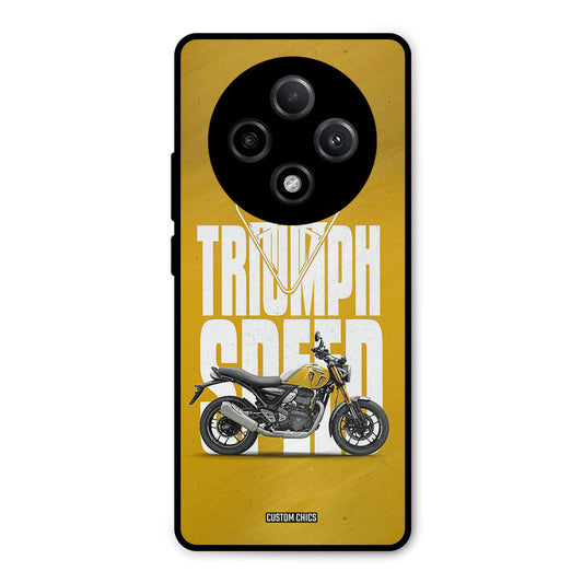 Yellow Cruiser Oppo F27 Pro Plus 5G Mobile Back Cover - Car&Bike PrintShield Case