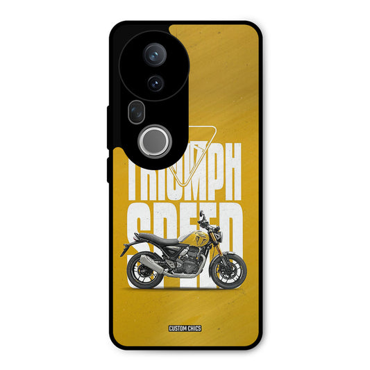 Yellow Cruiser Vivo T4 Ultra Mobile Back Cover - Car&Bike PrintShield Case