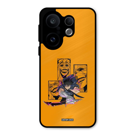 Yellow Jinwoo Vivo X200 FE Mobile Back Cover - Anime PrintShield Case