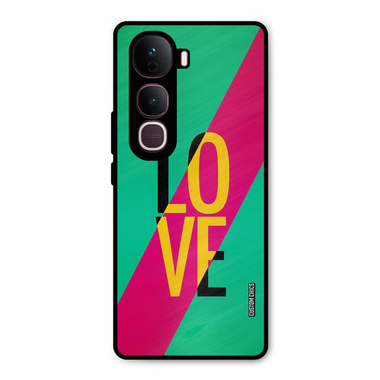 Yellow Love Vivo Y400 Pro Mobile Back Cover - Cute PrintShield Case