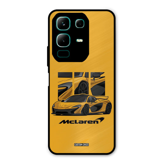 Yellow Super Sportscar Infinix Note 50x Mobile Back Cover - Car&Bike PrintShield Case