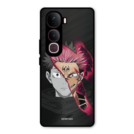 Yuzi Plus Sukuna Vivo Y400 Pro Mobile Back Cover - Anime PrintShield Case