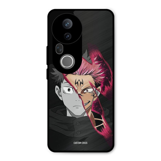 Yuzi Plus Sukuna Vivo T4 Ultra Mobile Back Cover - Anime PrintShield Case