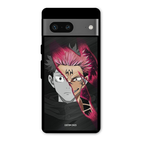 Yuzi Plus Sukuna Google Pixel 7 Mobile Back Cover - Anime PrintShield Case