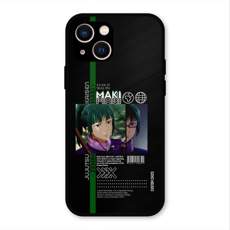 Zenin Maki iPhone 13 Mobile Back Cover - Anime PrintShield Case