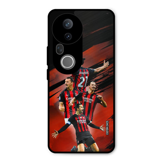 Zlatan Ibrahimovic Agression Vivo T4 Ultra Mobile Back Cover - Sports PrintShield Case