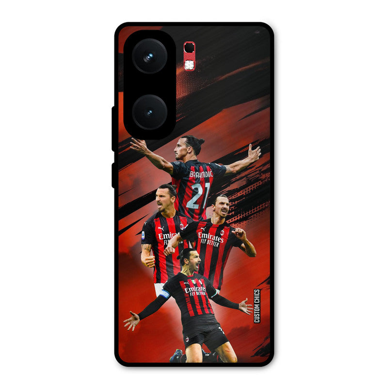 Zlatan Ibrahimovic Agression iQOO Neo 9 Pro Mobile Back Cover - Sports PrintShield Case