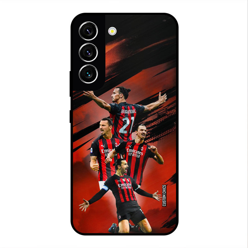 Zlatan Ibrahimovic Agression Samsung Galaxy S22 Mobile Back Cover - Sports PrintShield Case