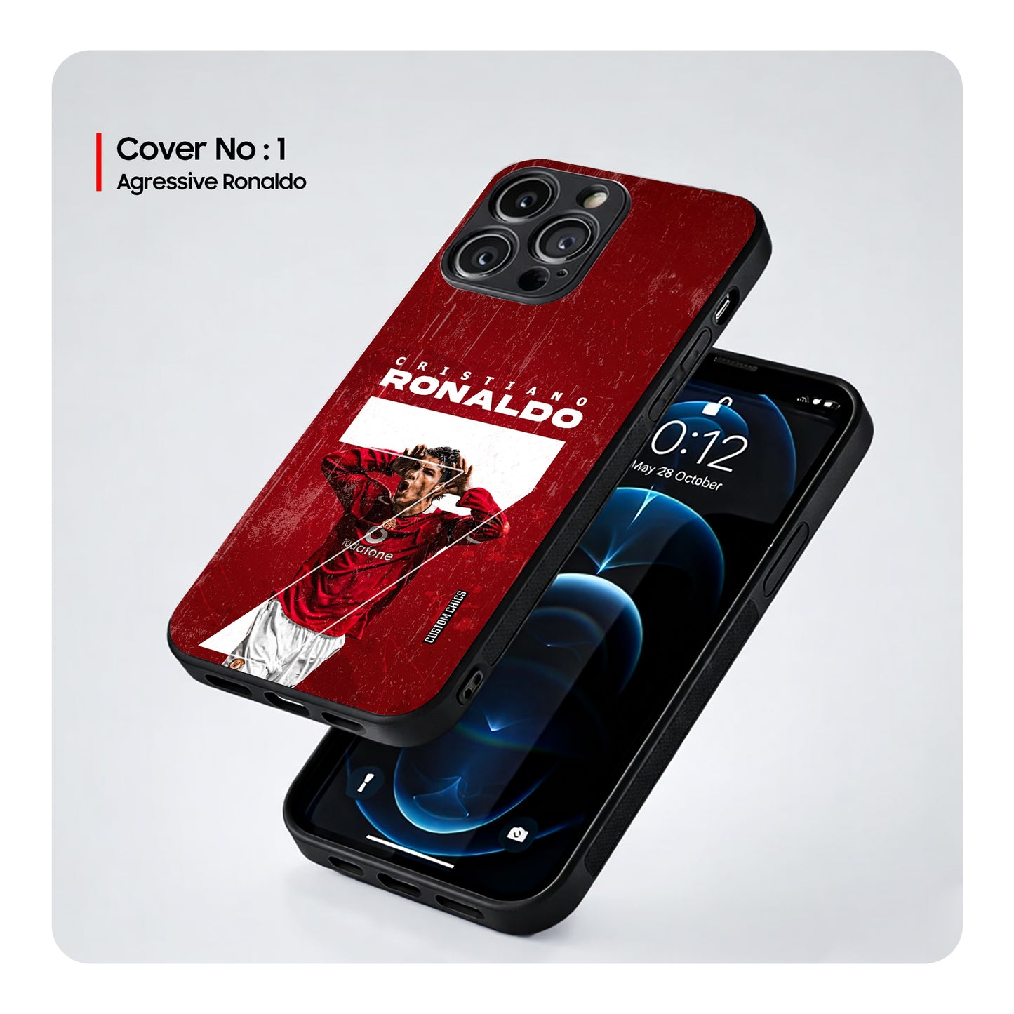 Ronaldo Pack Of 3 – Premium PrintShield Mobile Covers