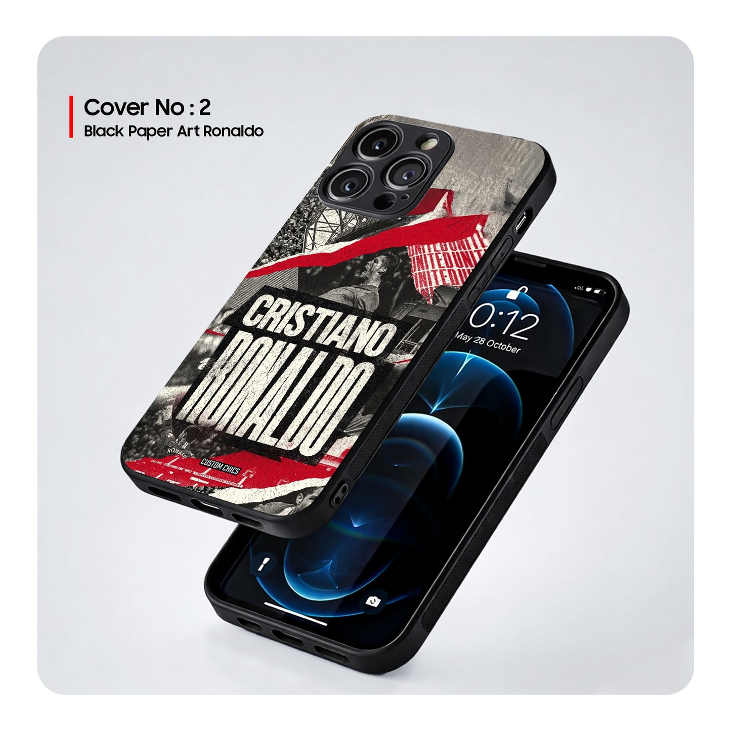 Ronaldo Pack Of 3 – Premium PrintShield Mobile Covers