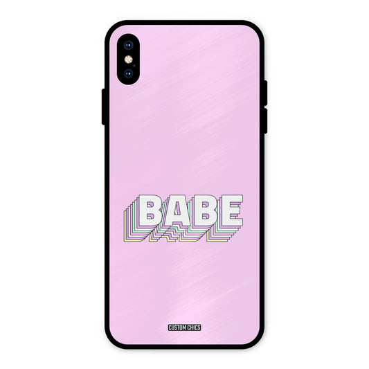 3D Babe iPhone XS Max Mobile Back Cover - Cute PrintShield Case