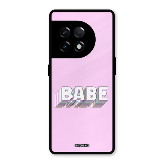 3D Babe OnePlus 11R Mobile Back Cover - Cute PrintShield Case