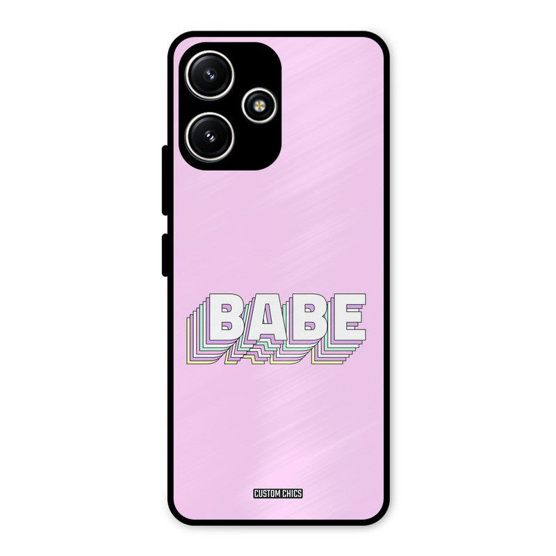 3D Babe Redmi 12 5G Mobile Back Cover - Cute PrintShield Case