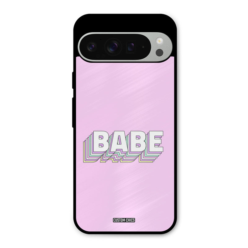 3D Babe Google Pixel 9 Pro XL Mobile Back Cover - Cute PrintShield Case