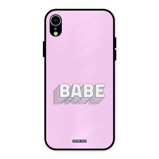 3D Babe iPhone XR Mobile Back Cover - Cute PrintShield Case