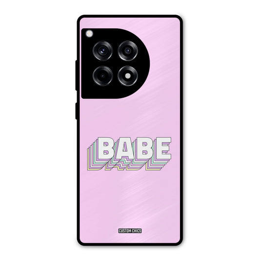 3D Babe OnePlus 12R Mobile Back Cover - Cute PrintShield Case