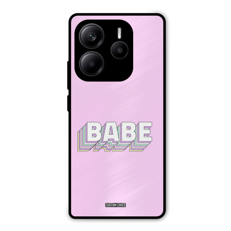 3D Babe Redmi Note 14 Mobile Back Cover - Cute PrintShield Case