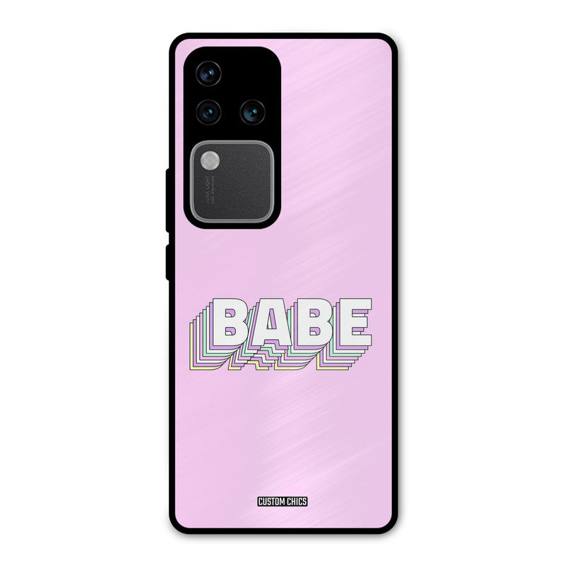 3D Babe Vivo V30 Pro Mobile Back Cover - Cute PrintShield Case