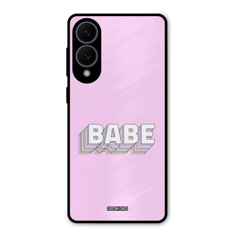 3D Babe Samsung Galaxy S25 Edge Mobile Back Cover - Cute PrintShield Case