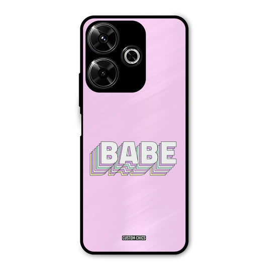 3D Babe Poco M6 Plus 5G Mobile Back Cover - Cute PrintShield Case