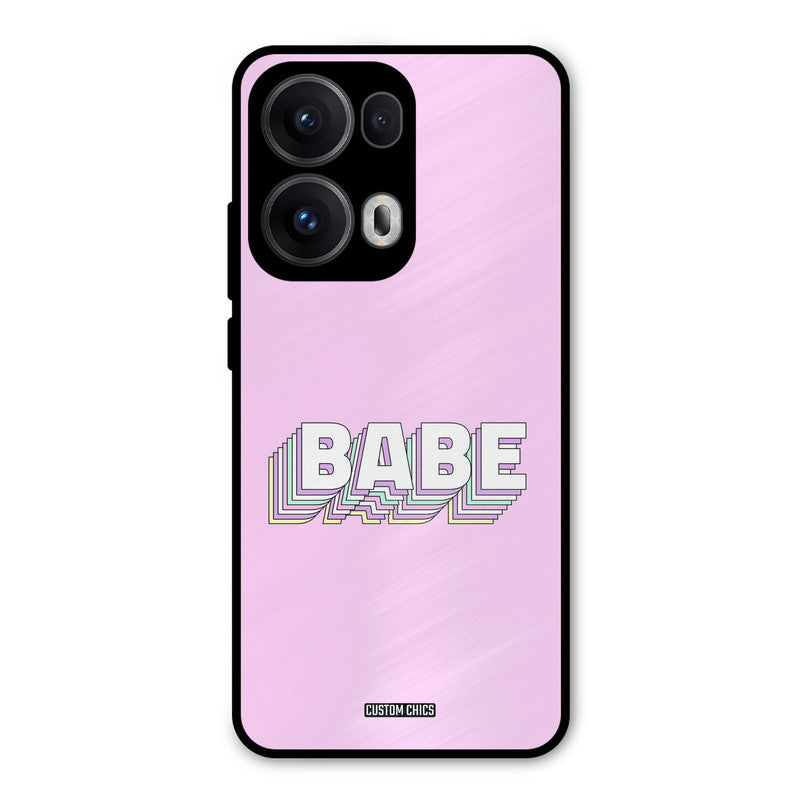 3D Babe Oppo Reno 13 Pro 5G Mobile Back Cover - Cute PrintShield Case