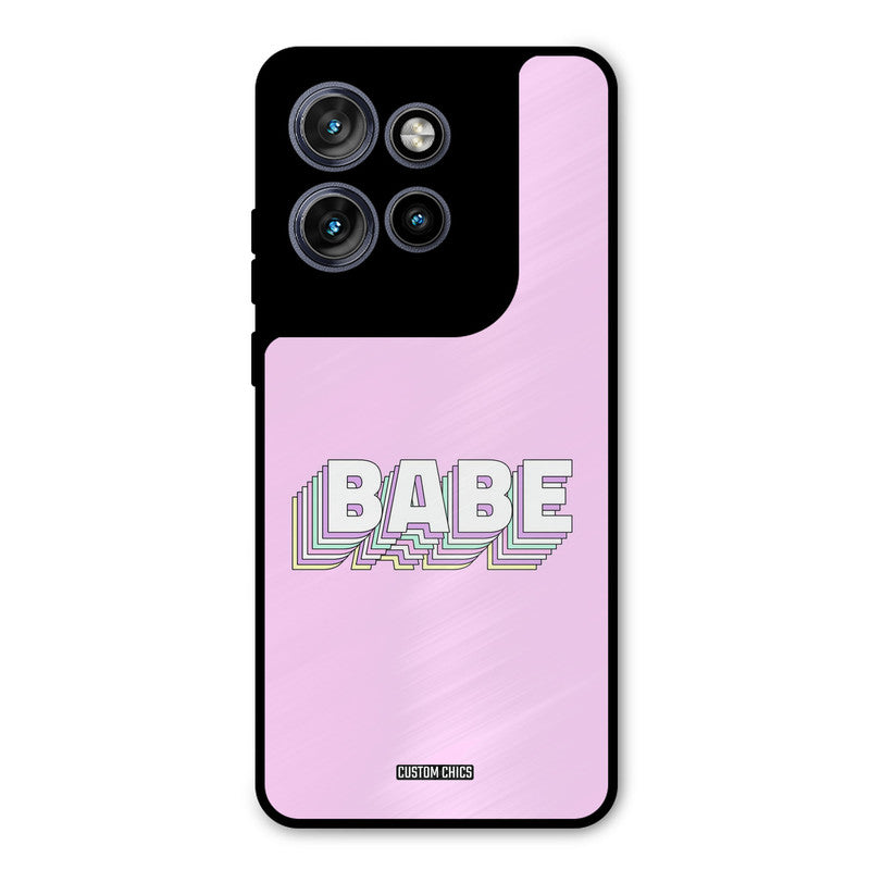 3D Babe Motorola Edge 50 Neo Mobile Back Cover - Cute PrintShield Case