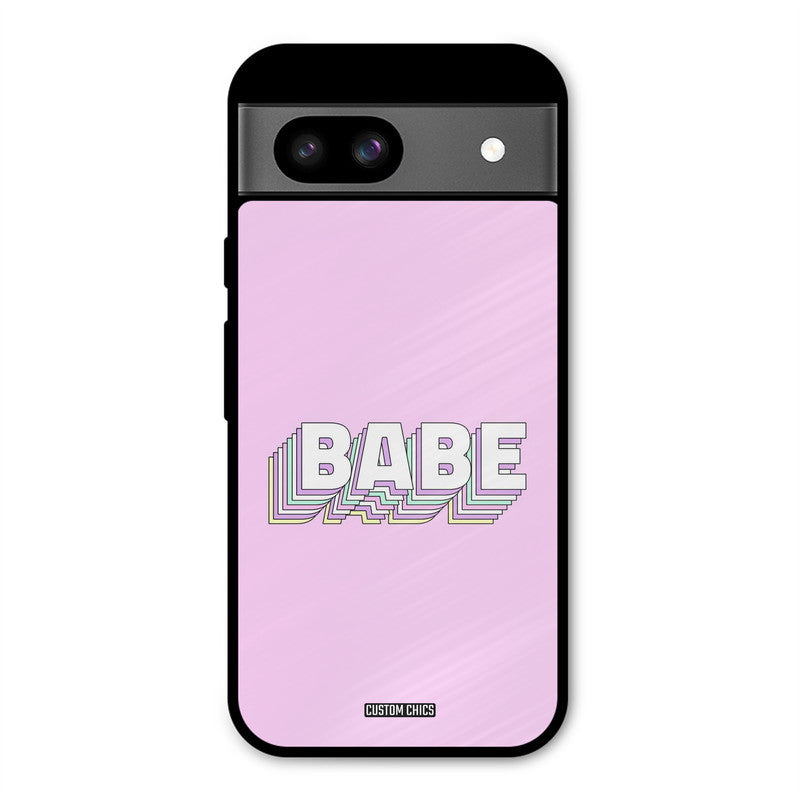 3D Babe Google Pixel 8a Mobile Back Cover - Cute PrintShield Case