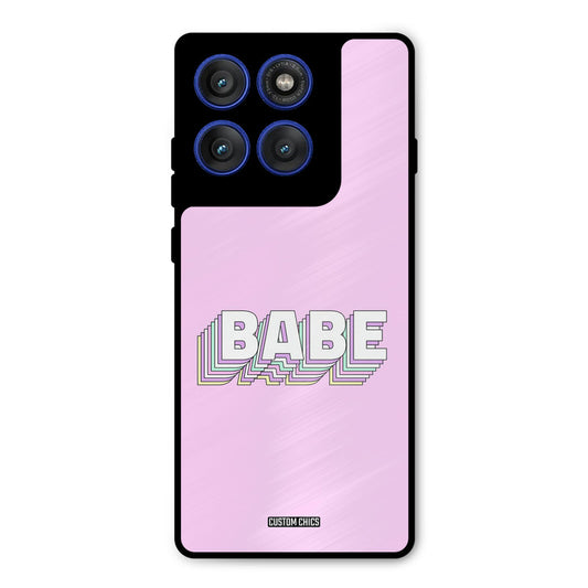 3D Babe Motorola Edge 60 Pro Mobile Back Cover - Cute PrintShield Case