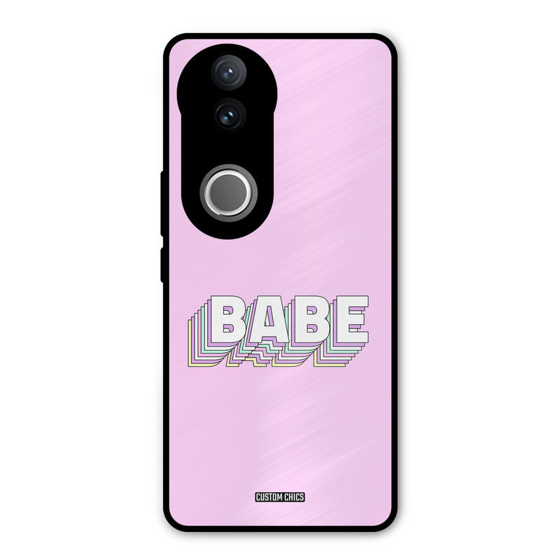 3D Babe iQOO Z10R Mobile Back Cover - Cute PrintShield Case