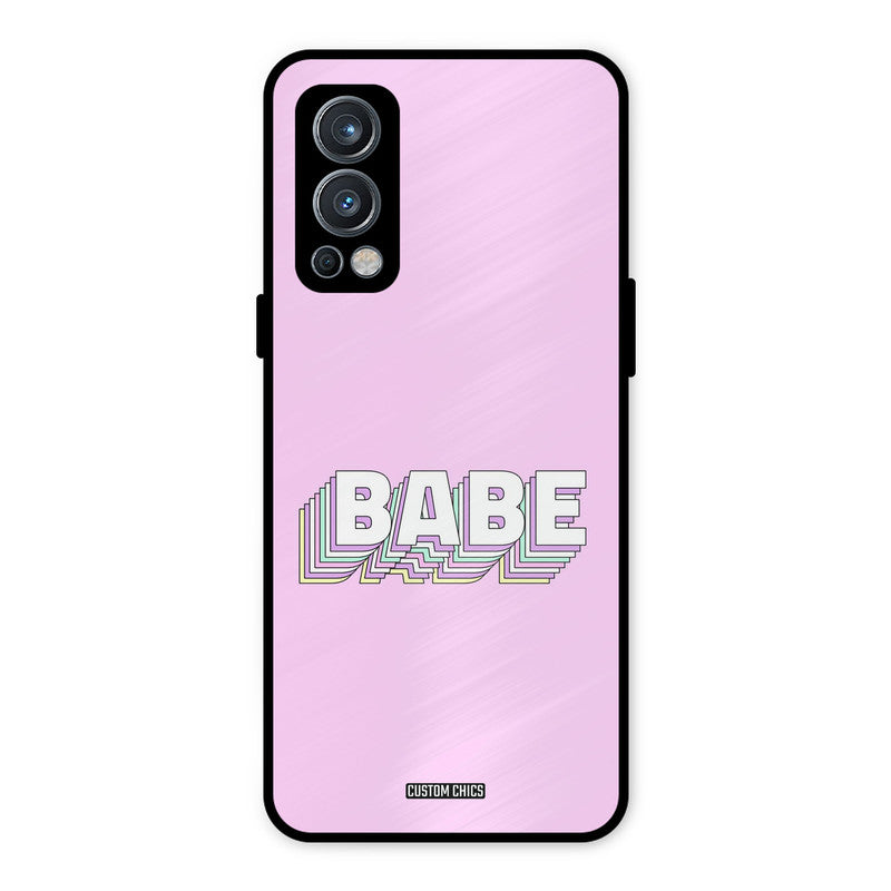 3D Babe OnePlus Nord 2 5G Mobile Back Cover - Cute PrintShield Case