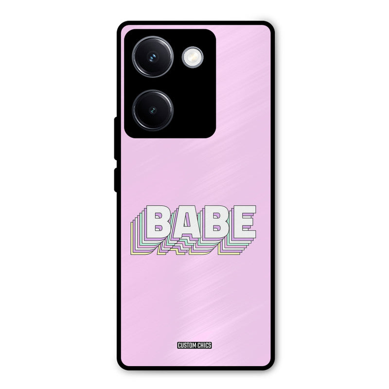 3D Babe Vivo Y300 Plus Mobile Back Cover - Cute PrintShield Case
