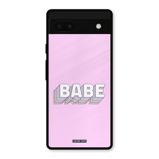 3D Babe Google Pixel 6a Mobile Back Cover - Cute PrintShield Case