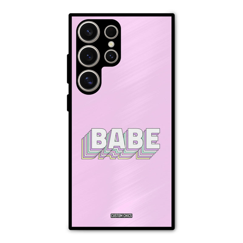 3D Babe Samsung Galaxy S24 Ultra Mobile Back Cover - Cute PrintShield Case