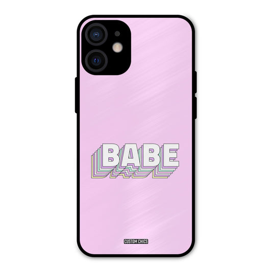 3D Babe iPhone 12 Mini Mobile Back Cover - Cute PrintShield Case