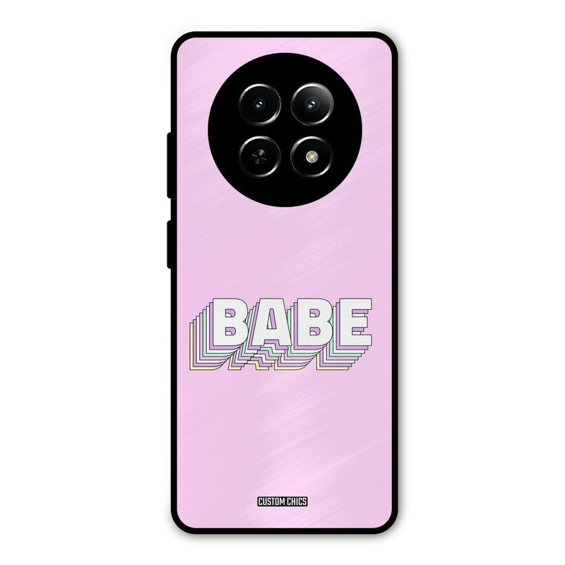 3D Babe Realme Narzo N65 Mobile Back Cover - Cute PrintShield Case