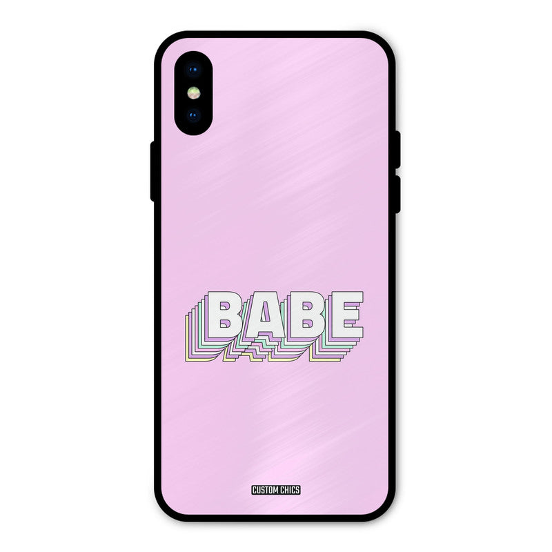 3D Babe iPhone X Mobile Back Cover - Cute PrintShield Case